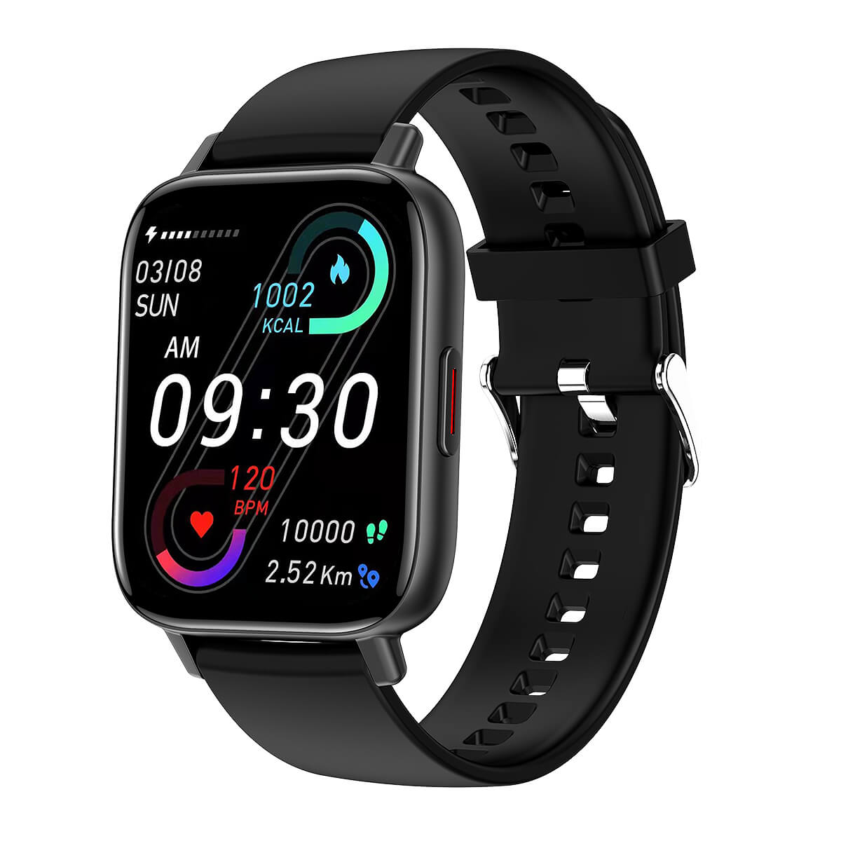 1.7 Inch Fashion Health Smart Sport Watch F7 200mAh 24H Heart Rate Blood Oxy