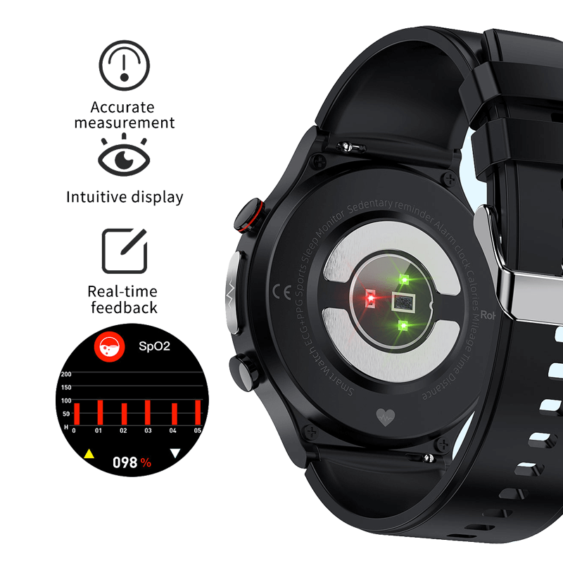 The Best Smart Watch Blood Oxygen Body Temperature Wireless Charging HD Screen Digital Watches 2022